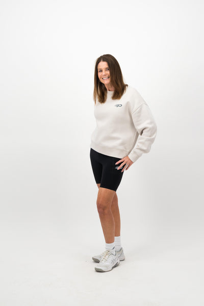 Women's Serve Crew Sweatshirt - Bone